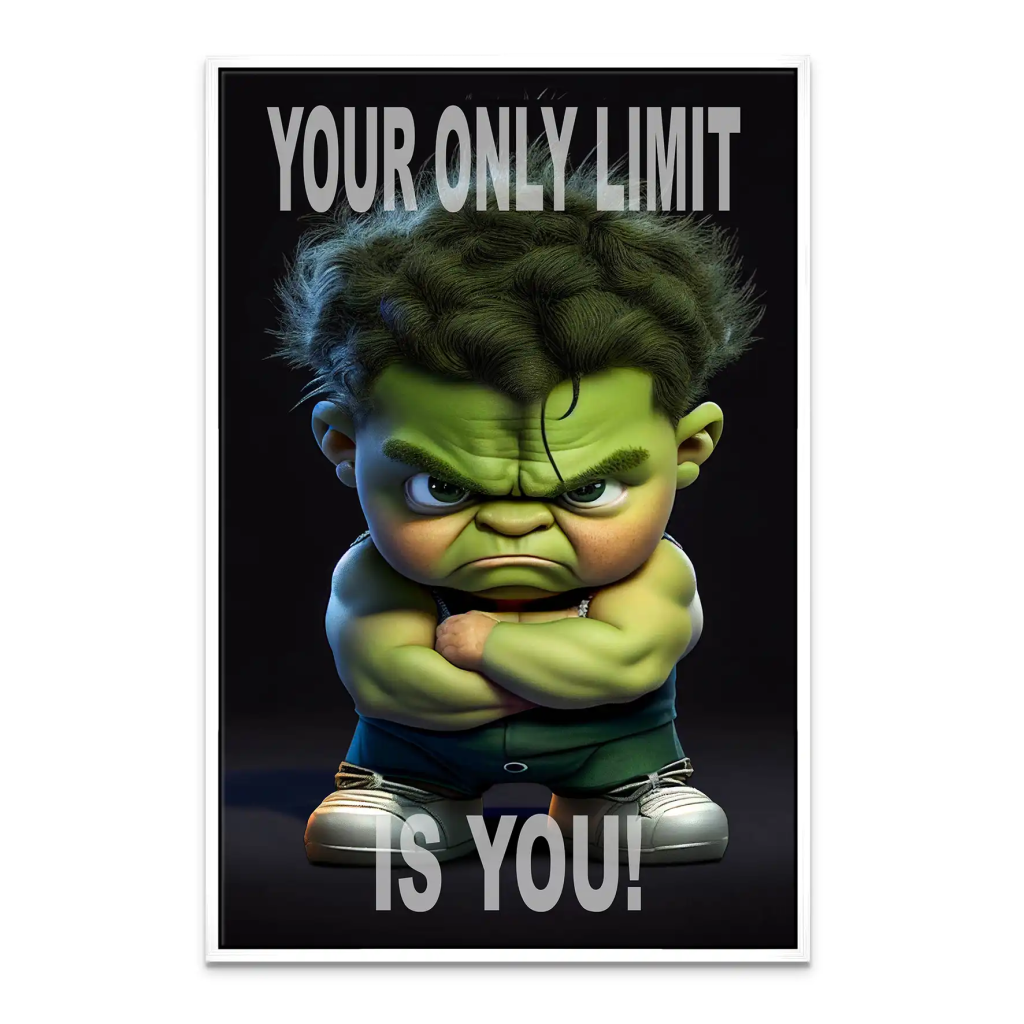 Hulk Your Limit Leinwand Bild INGALERIE