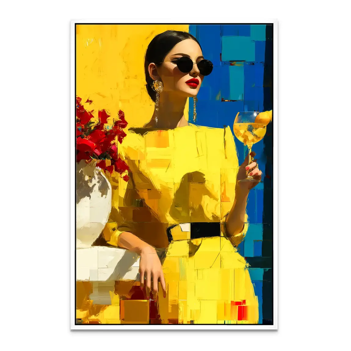 Riviera Elegance Leinwand Bild INGALERIE