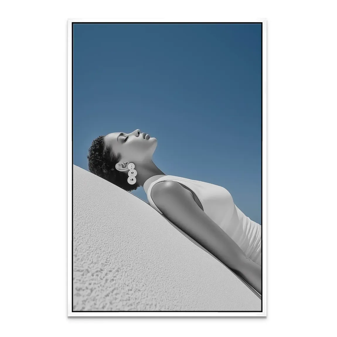 Sun Girl Leinwand Bild