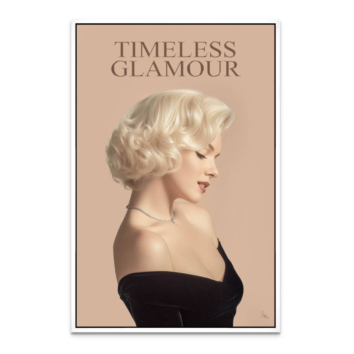 Marilyn Hollywood Grace Leinwand Bild