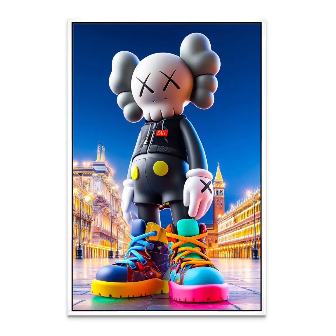 Kaws Pop Art Leinwand Bild INGALERIE