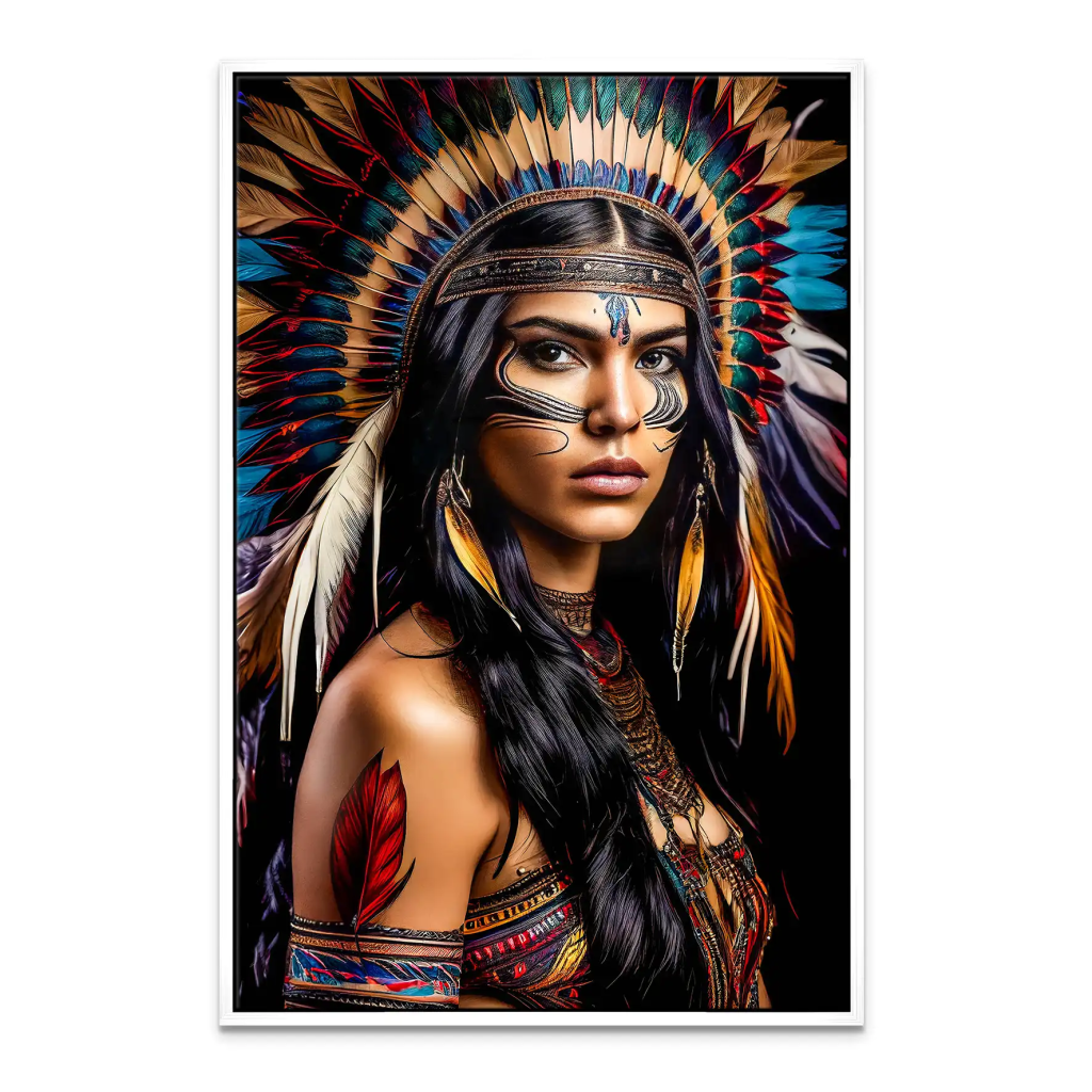 Beauty Apache Leinwand Bild INGALERIE