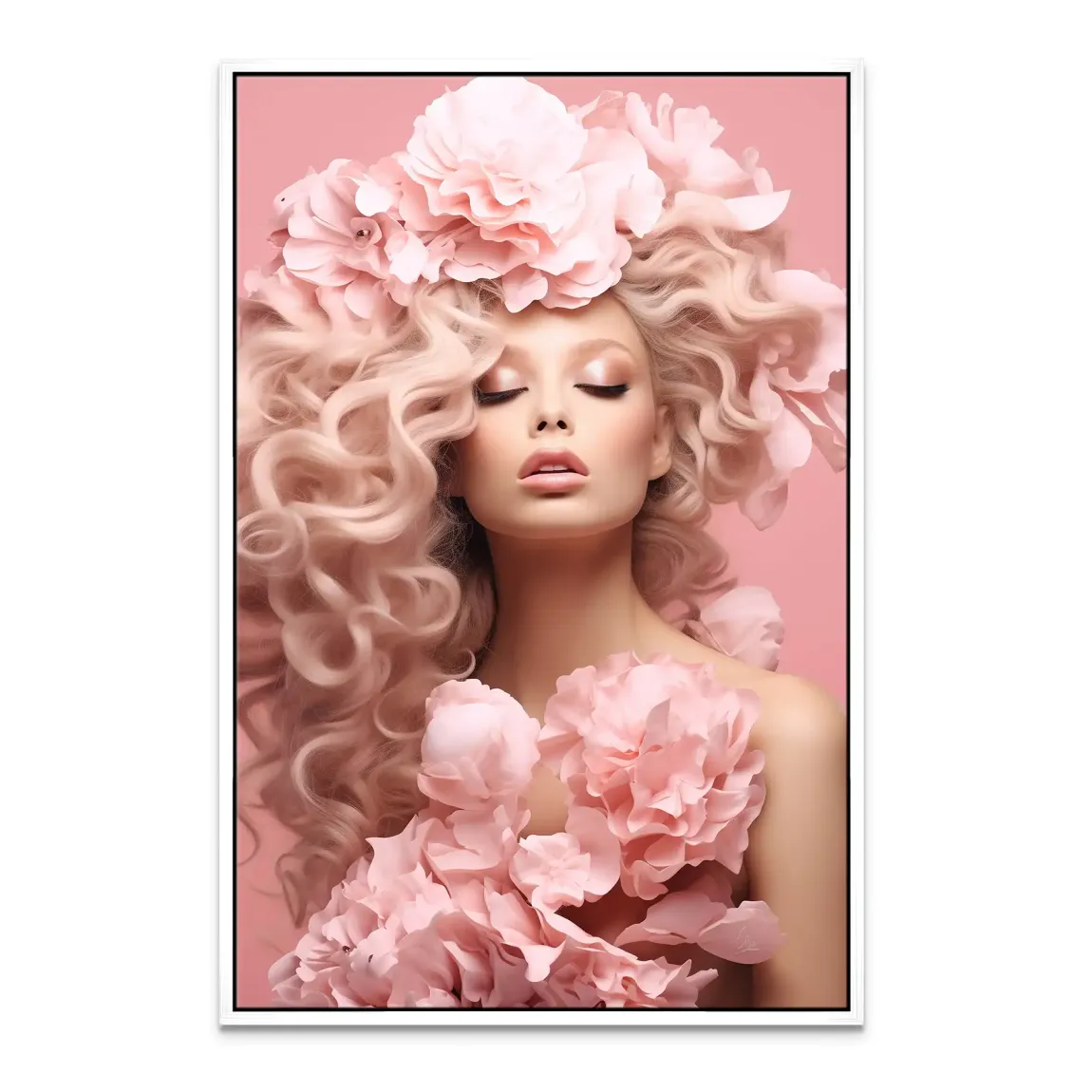 Rose Couture Leinwand Bild