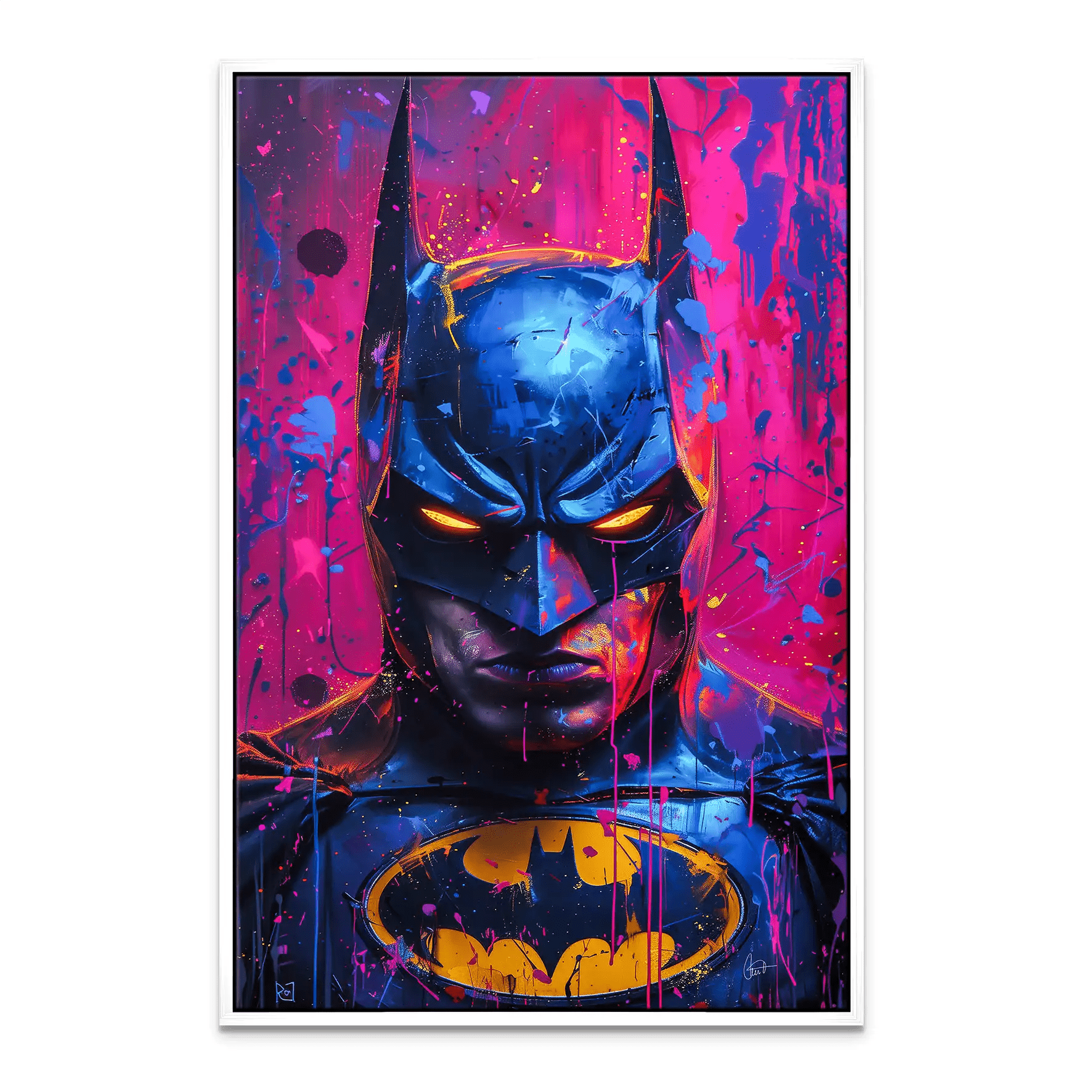 Batman Art Leinwand Bild INGALERIE