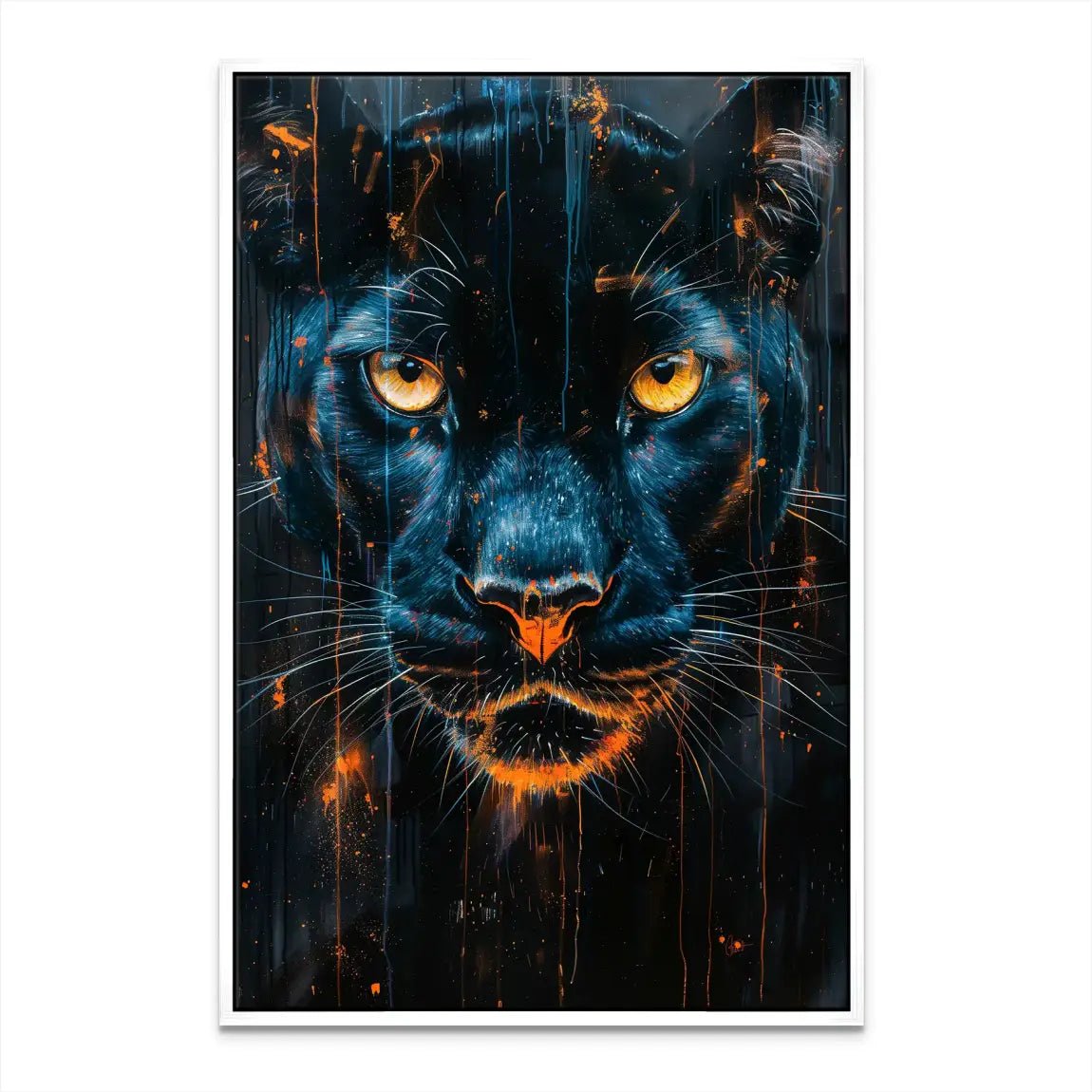 Black Panther Leinwand Bild INGALERIE