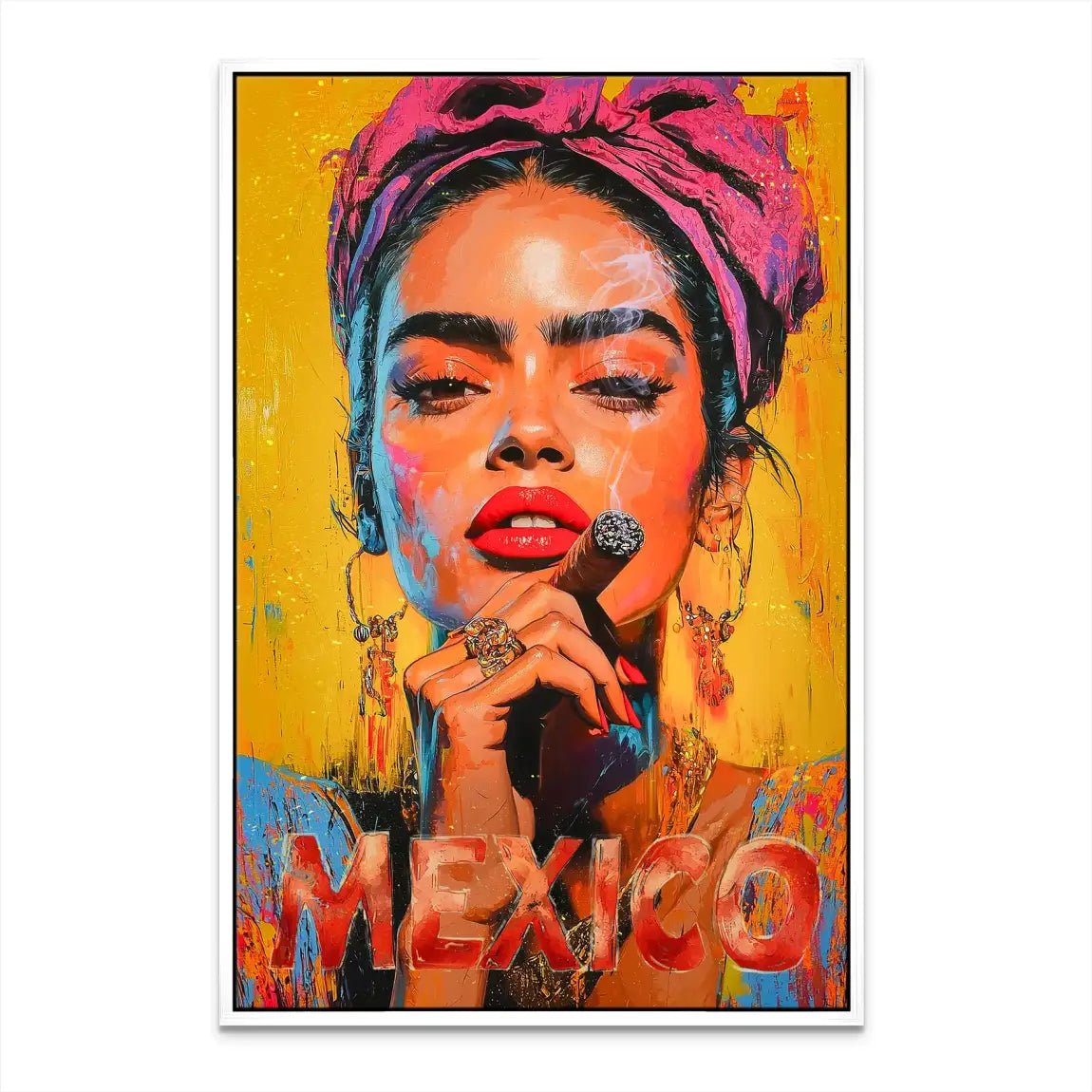 Frida Mexico Leinwand Bild INGALERIE