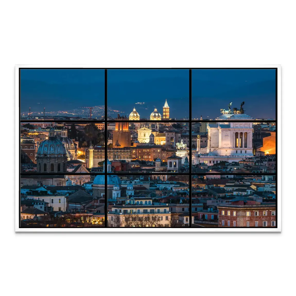 Nights of Rome Leinwand Bild