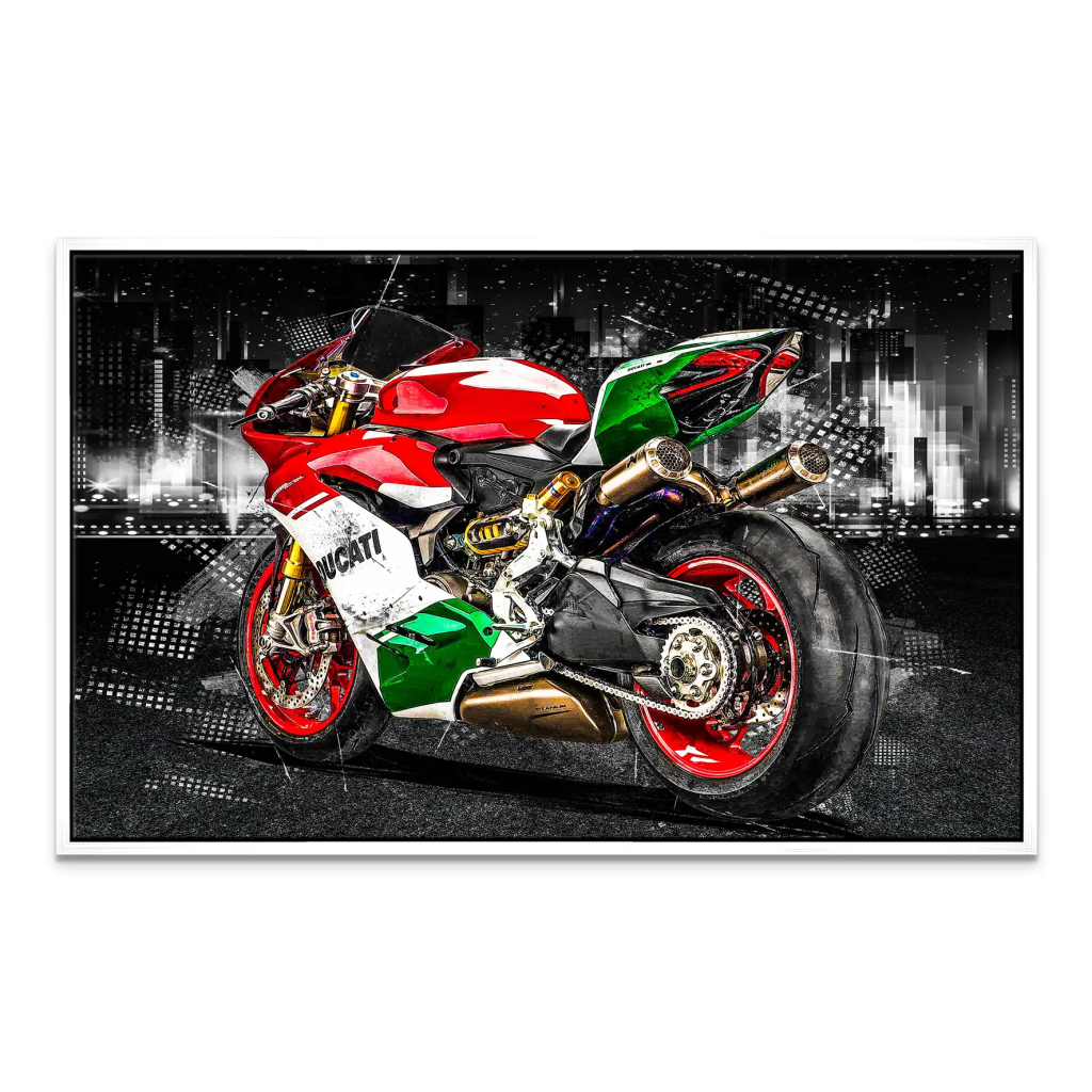 Ducati Supperleggera Leinwand Bild INGALERIE