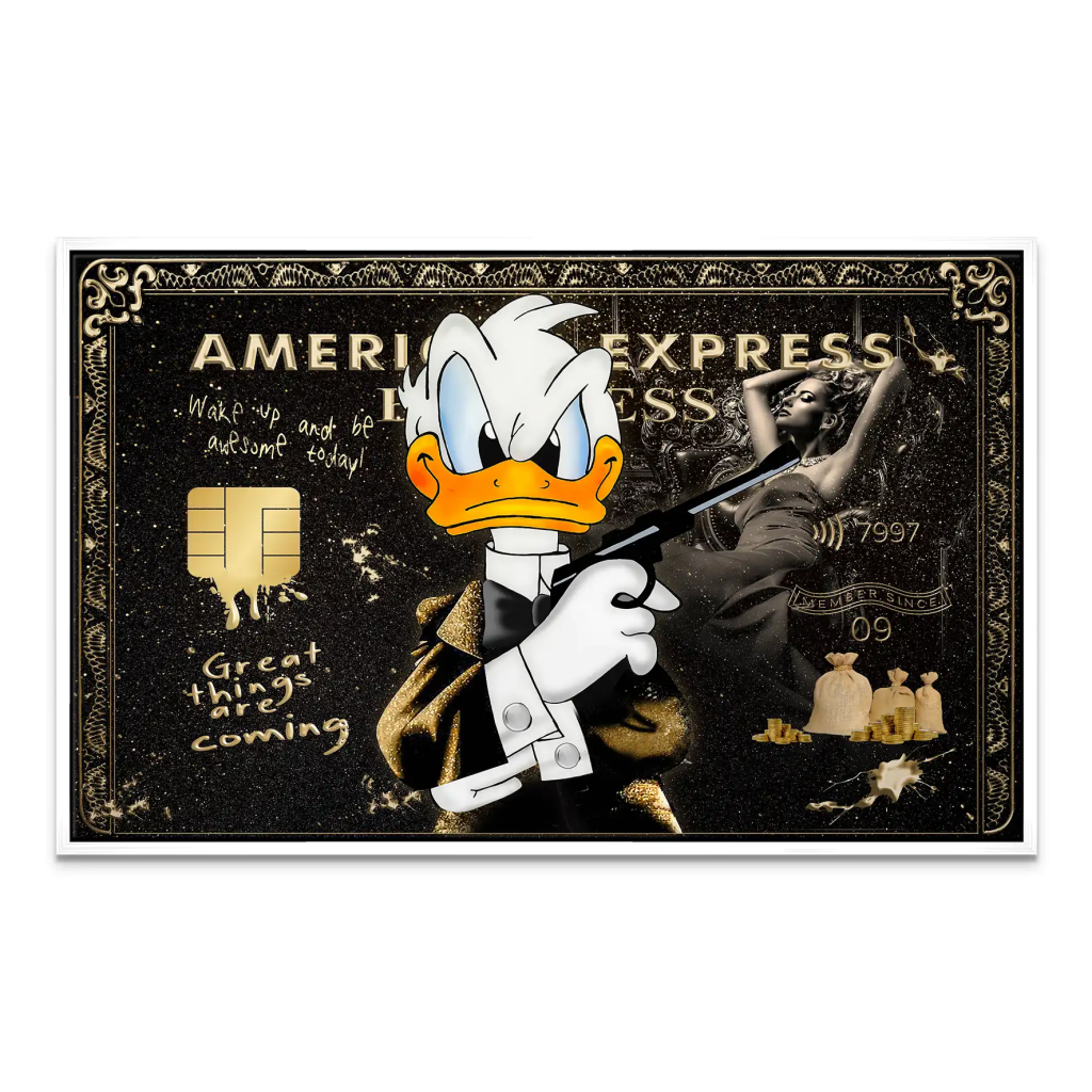 Amex Donald Bond Leinwand Bild INGALERIE