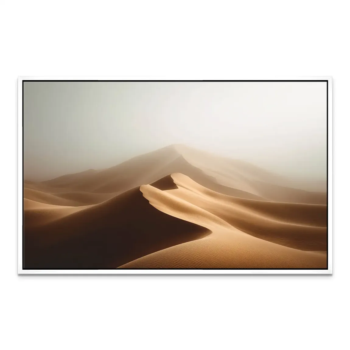 Wüstennebel Leinwand Bild
