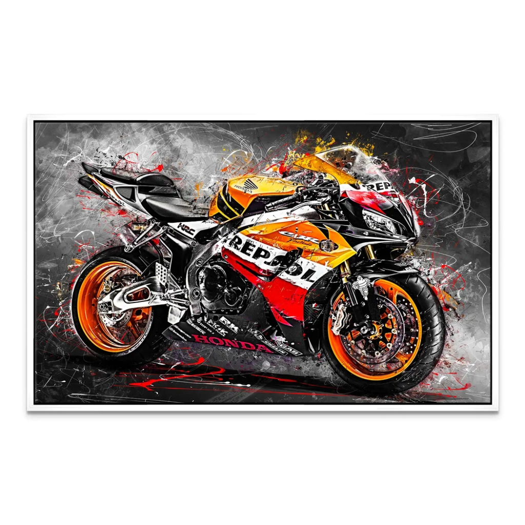 Honda CBR1000RR SC57 Leinwand Bild INGALERIE