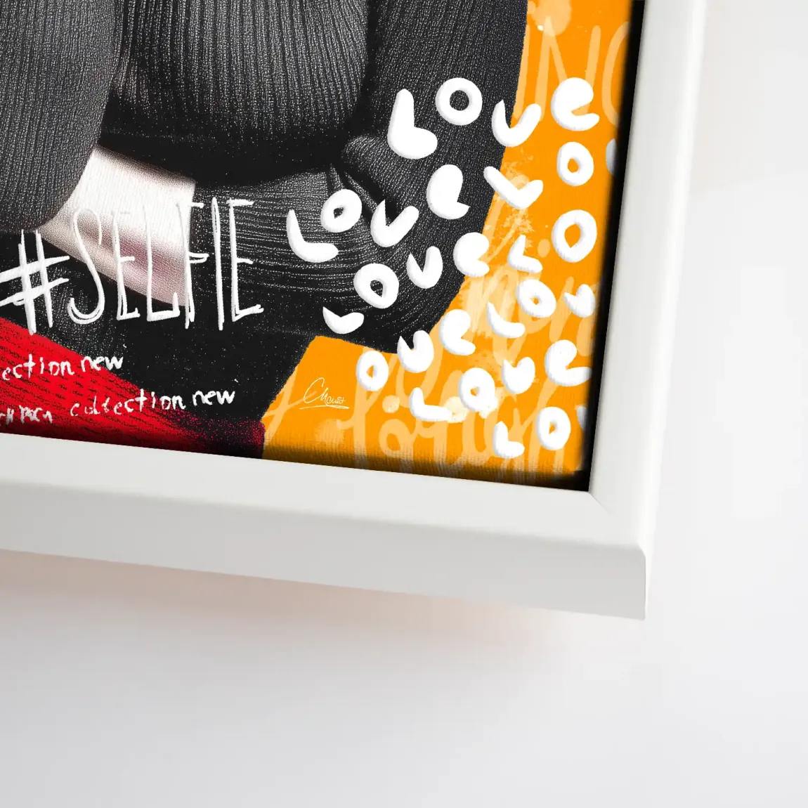 Queen of Silence Pop Leinwand Bild INGALERIE