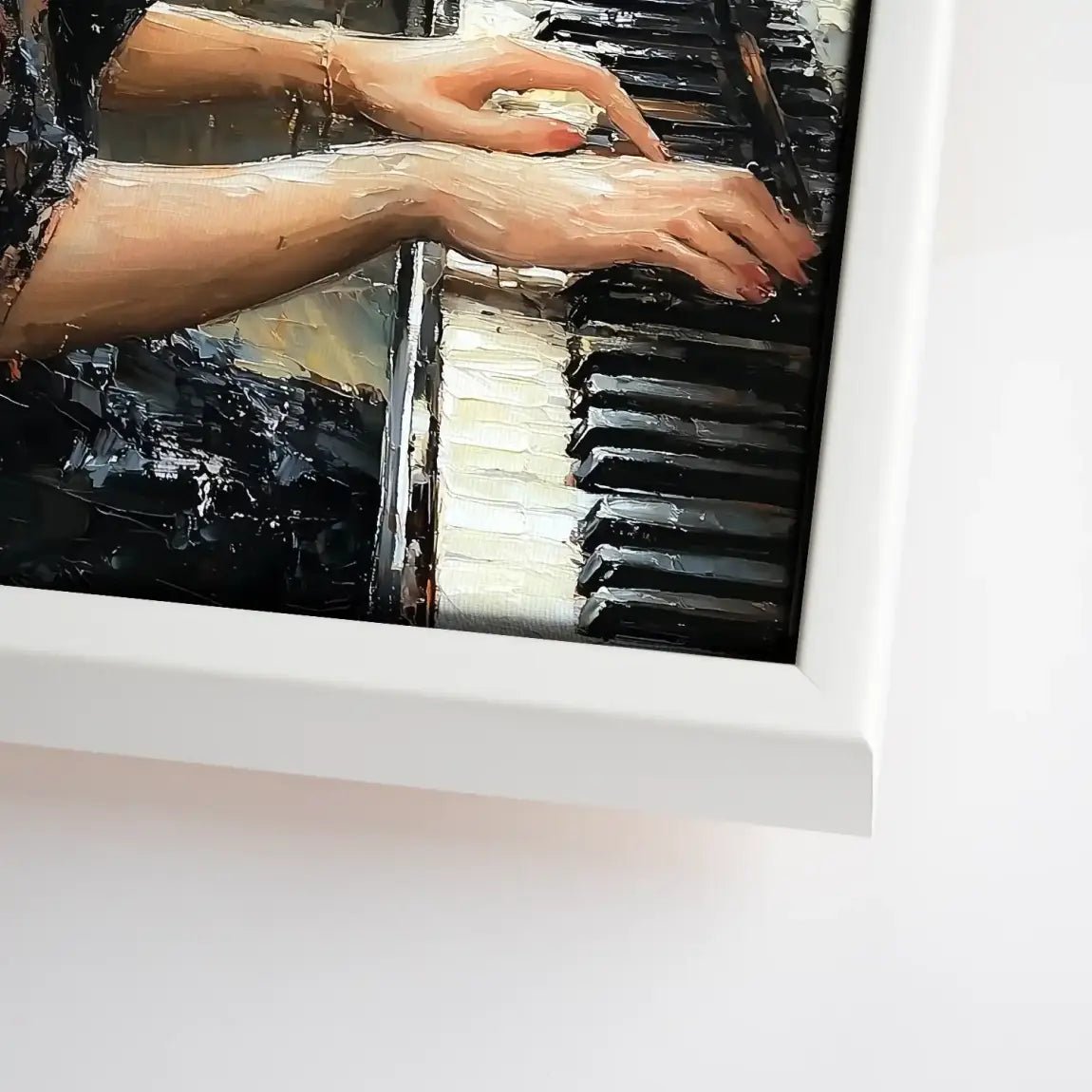 Sensual Piano Leinwand Bild INGALERIE