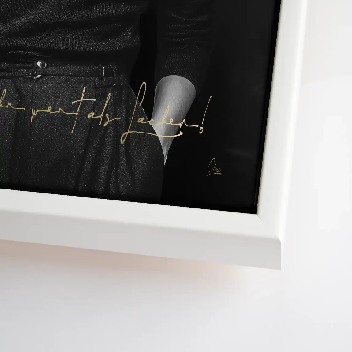 Frida Kahlo stilles Lächeln Leinwand Bild