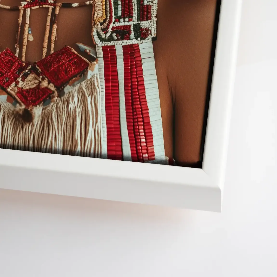 Die Indianerin Leinwand Bild