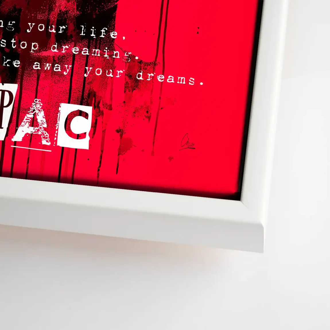 Red Legend Leinwand Bild