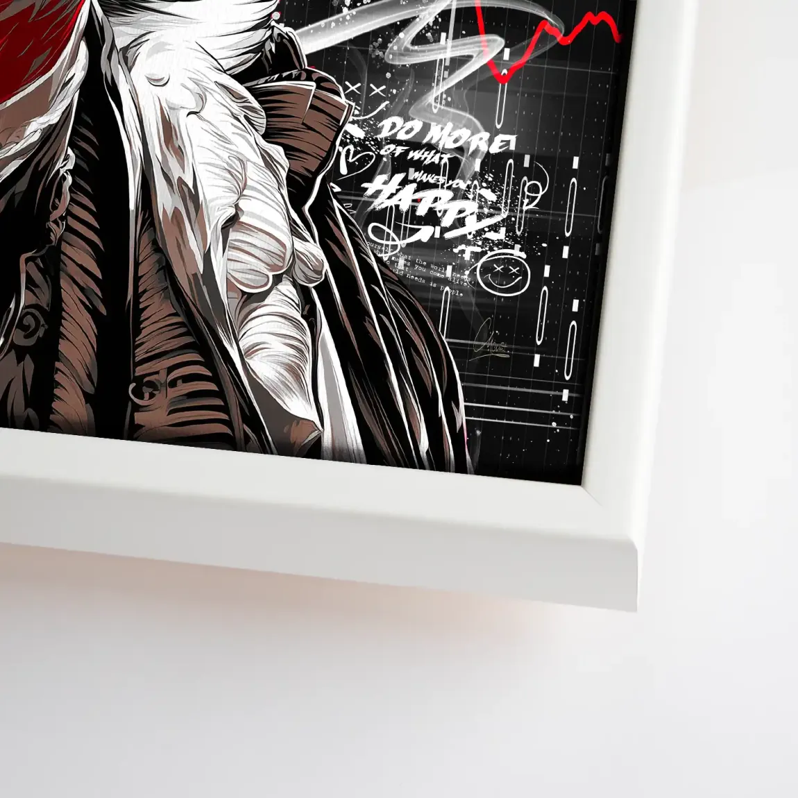 Money Leader Wallstreet Leinwand Bild