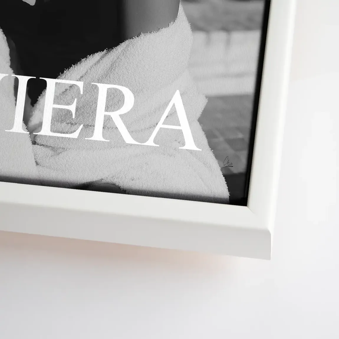 Riviera Glam Leinwand Bild