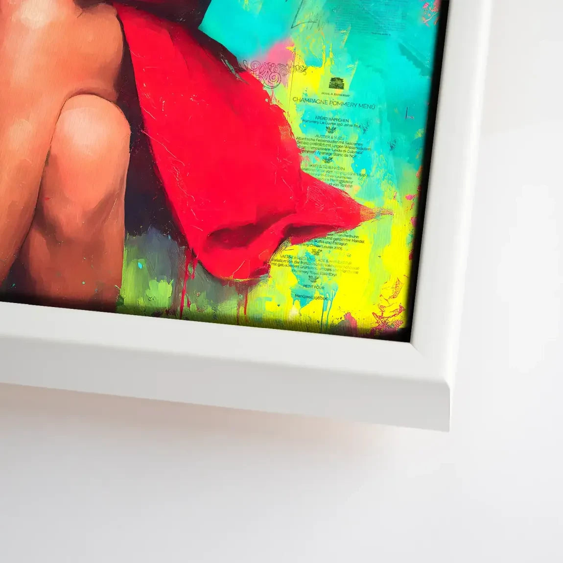 Audrey Hepburn News Pop Art Leinwand Bild INGALERIE