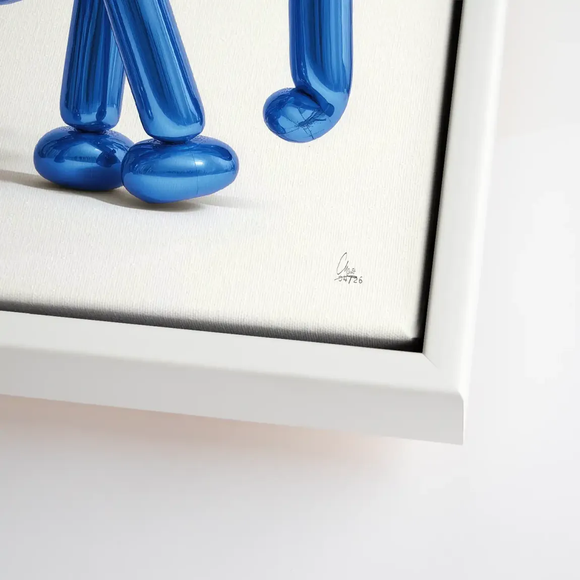 Ballon Elefant Chic Leinwand Bild