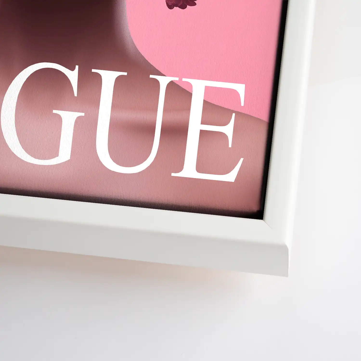 Pink Vogue Leinwand Bild INGALERIE