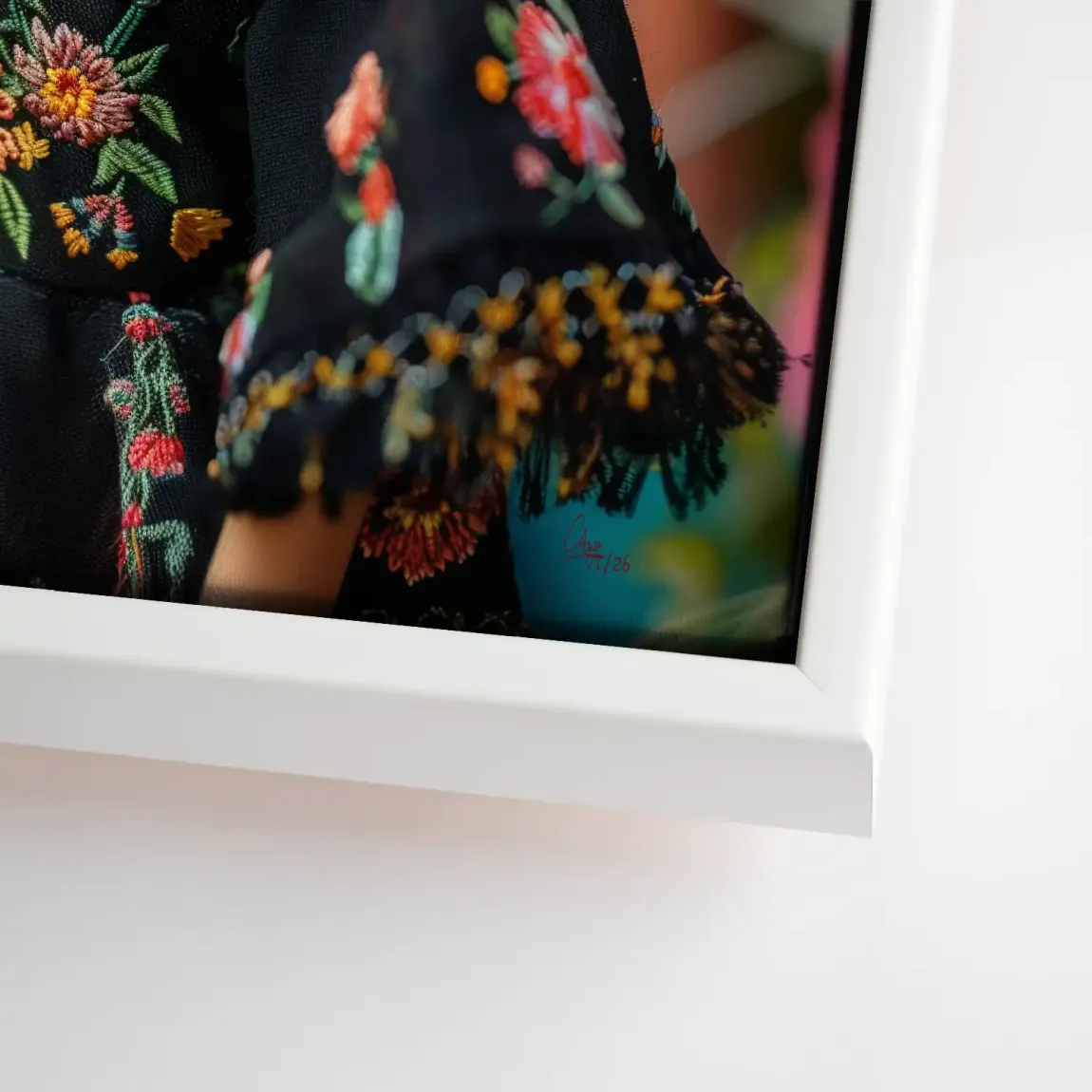 Frida Barbie Smile Leinwand Bild