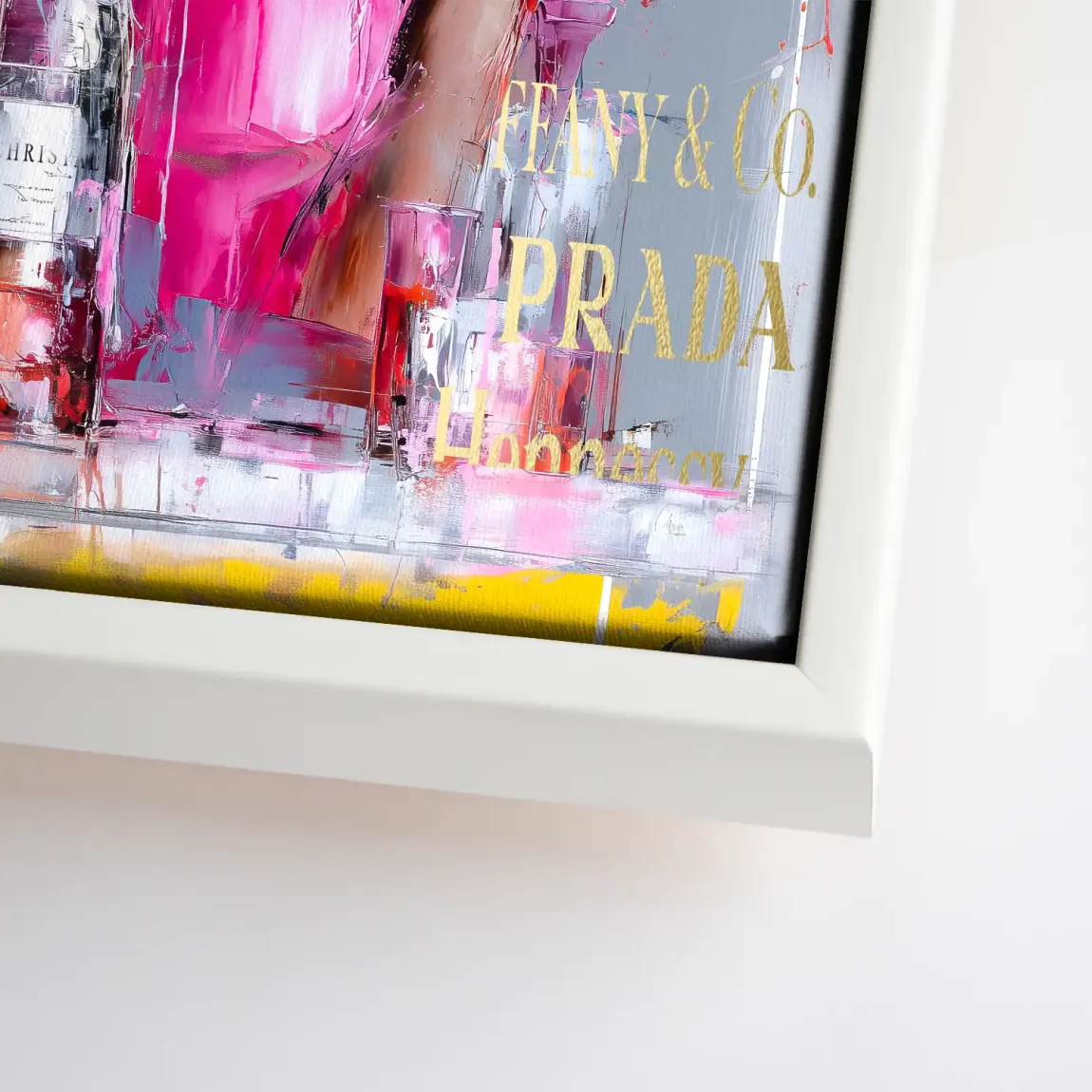 Audrey Pop Couture Leinwand Bild