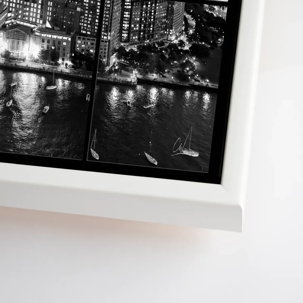 City Lights New York Leinwand Bild