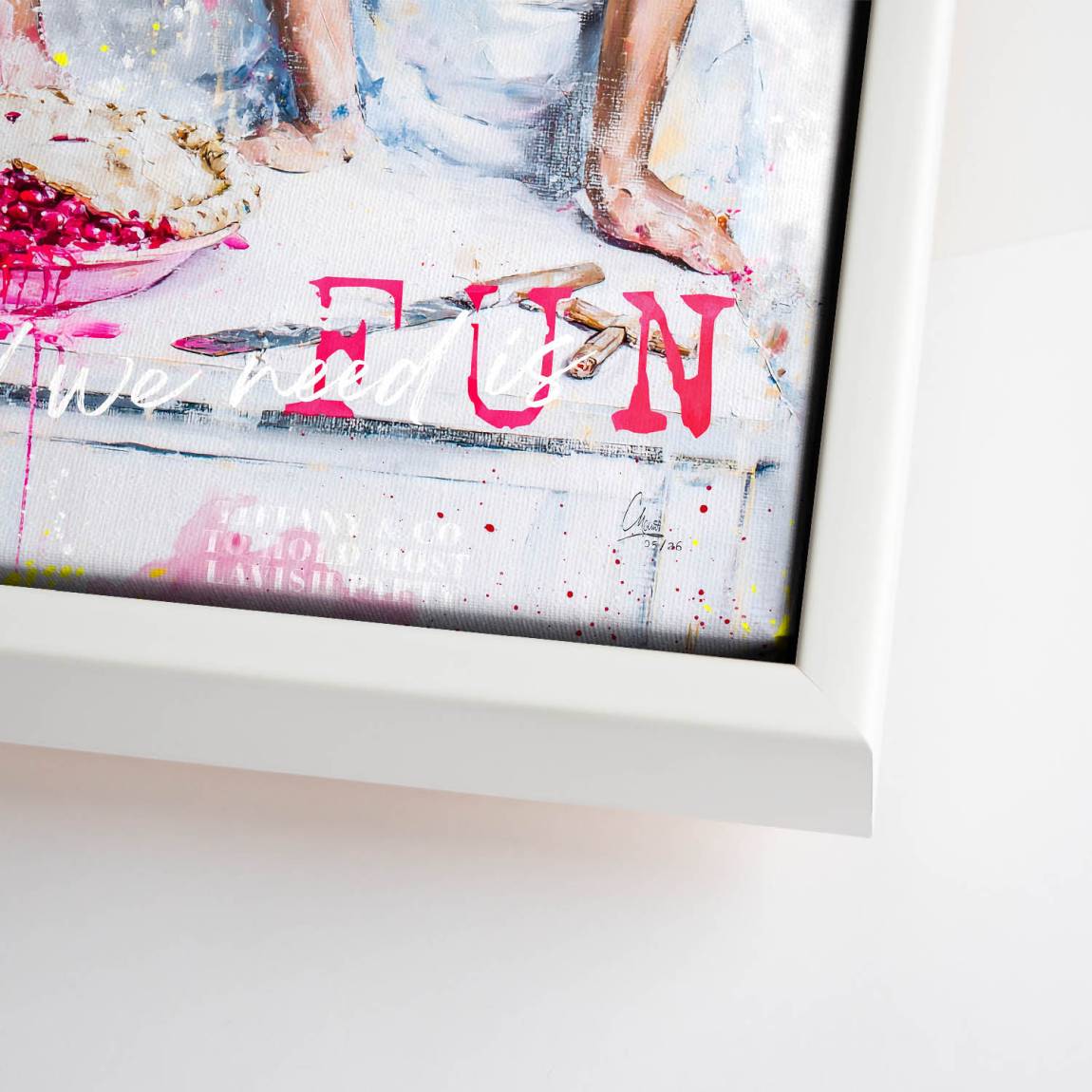 Audrey Marilyn Vogue Leinwand Bild