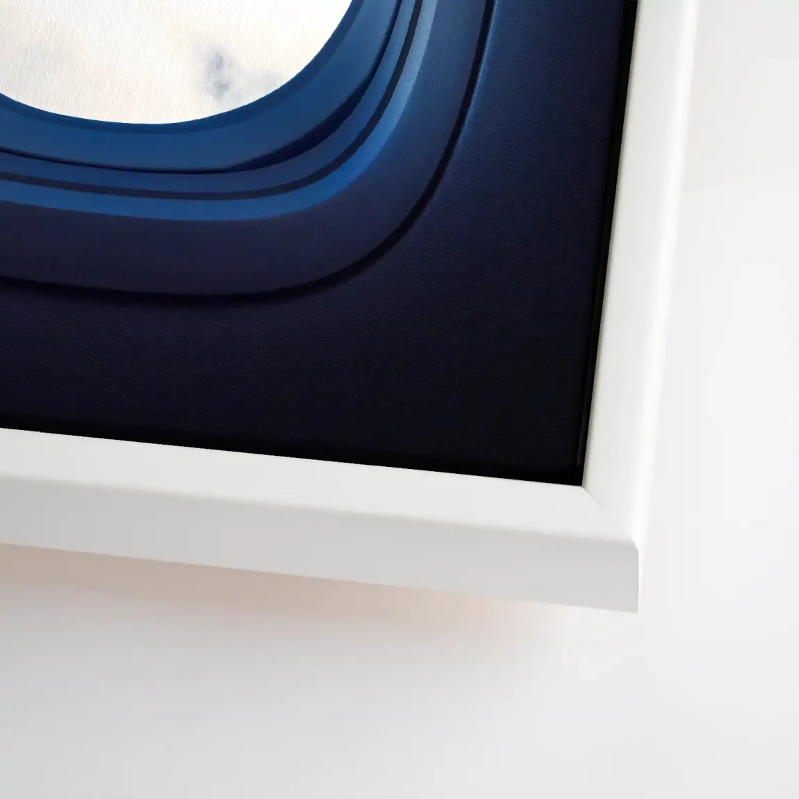 Flugzeugfenster Mount Everest Leinwand Bild
