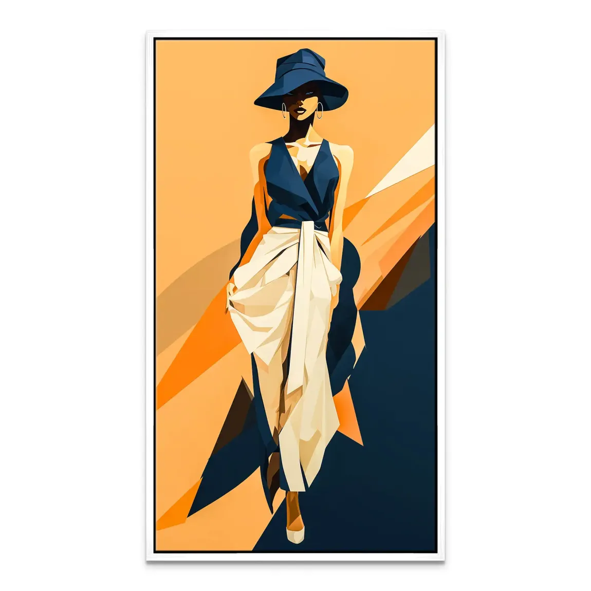 Midnight Elegance Leinwand Bild INGALERiE