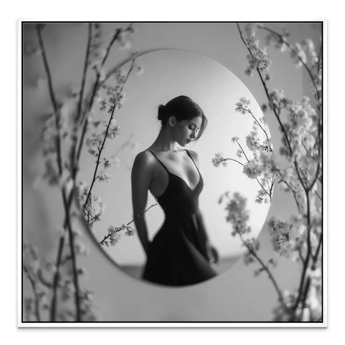 Silent Grace Leinwand Bild