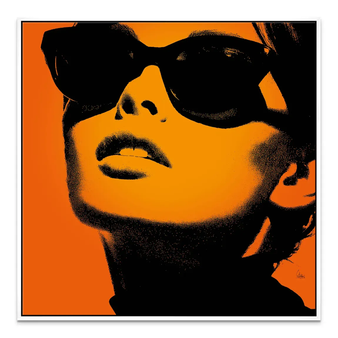 Amber Diva Leinwand Bild