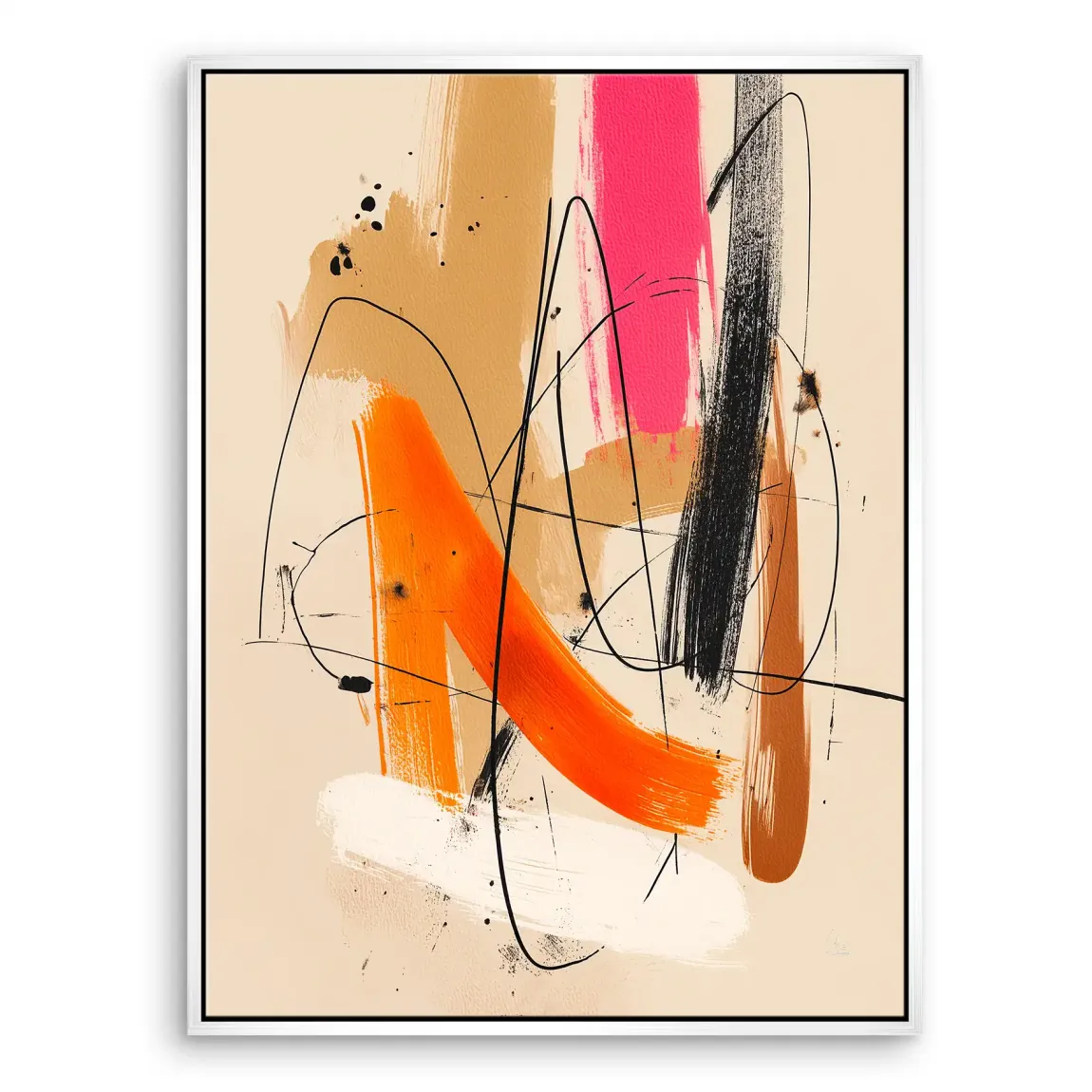 Freie Dynamik Abstrakt Leinwand Bild