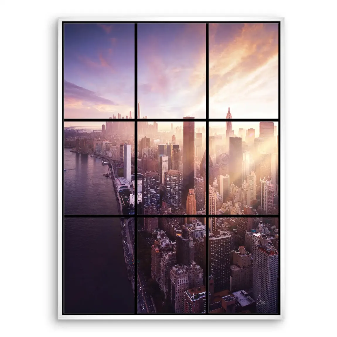 Manhattan View Leinwand Bild