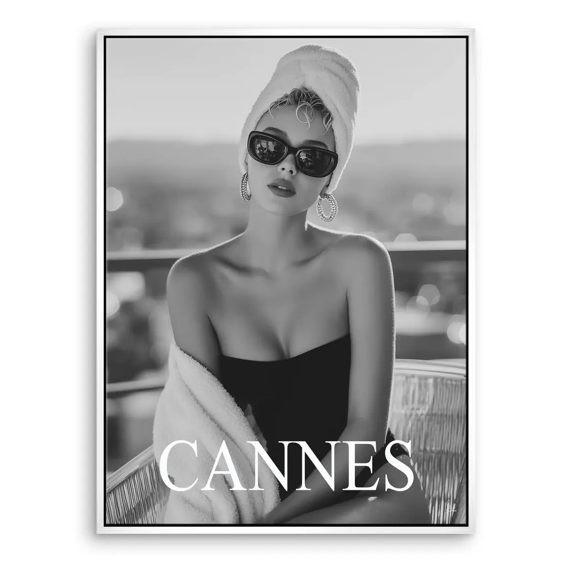 Cannes Glamour Leinwand Bild