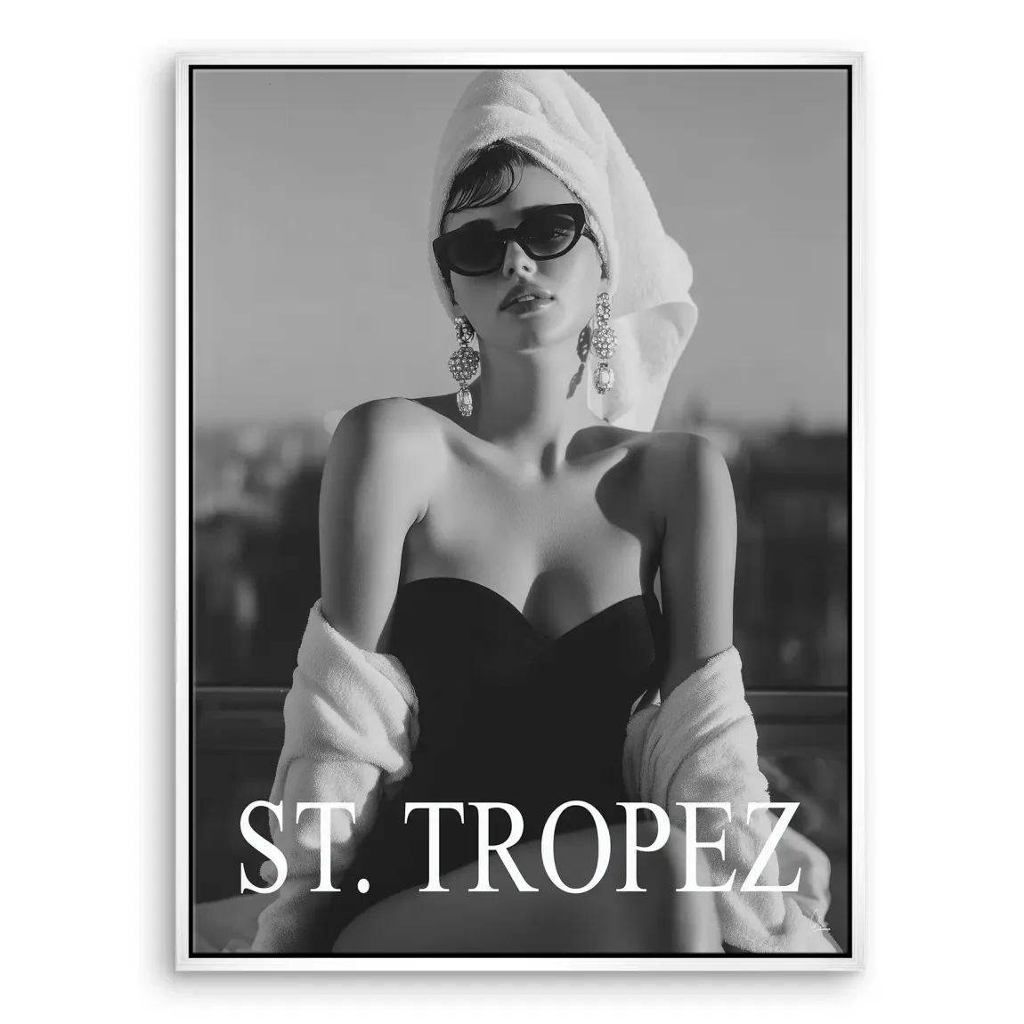 St. Tropez Glam Leinwand Bild