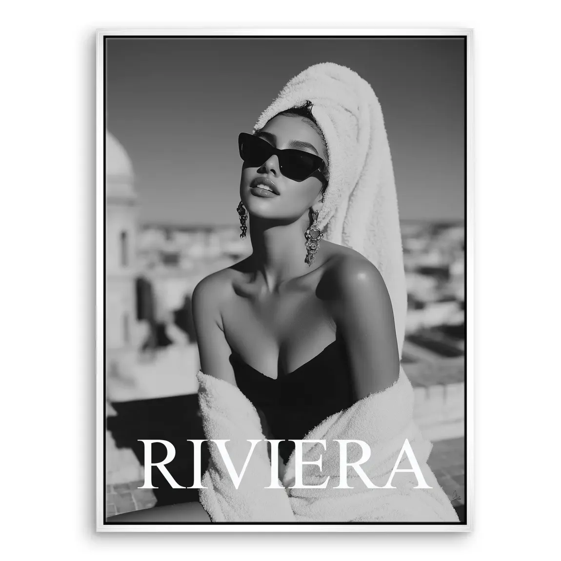 Riviera Glam Leinwand Bild