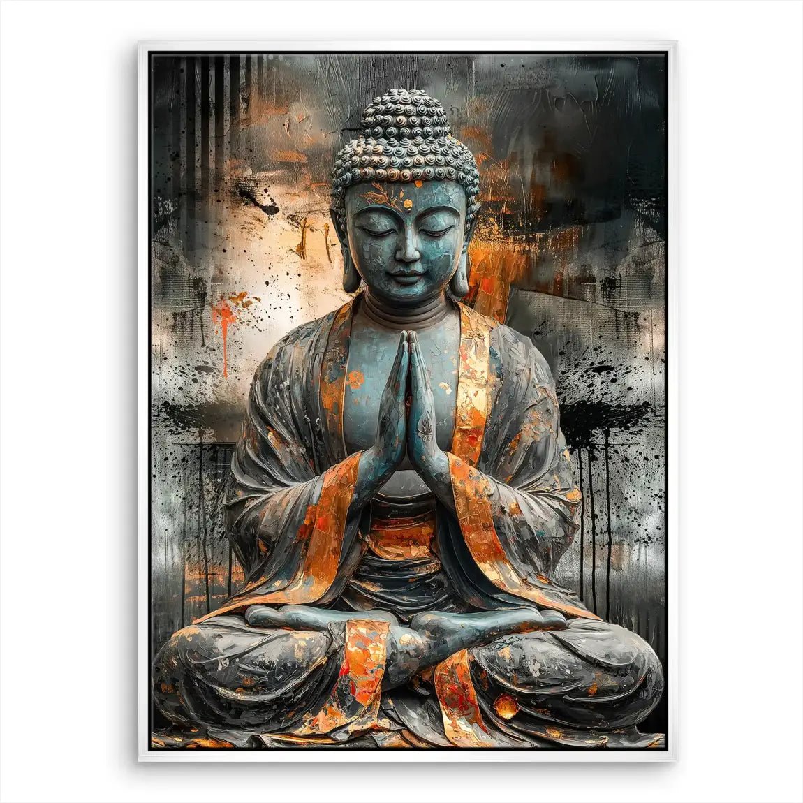 Buddha Abstrakt Nr.50 Leinwand Bild INGALERIE