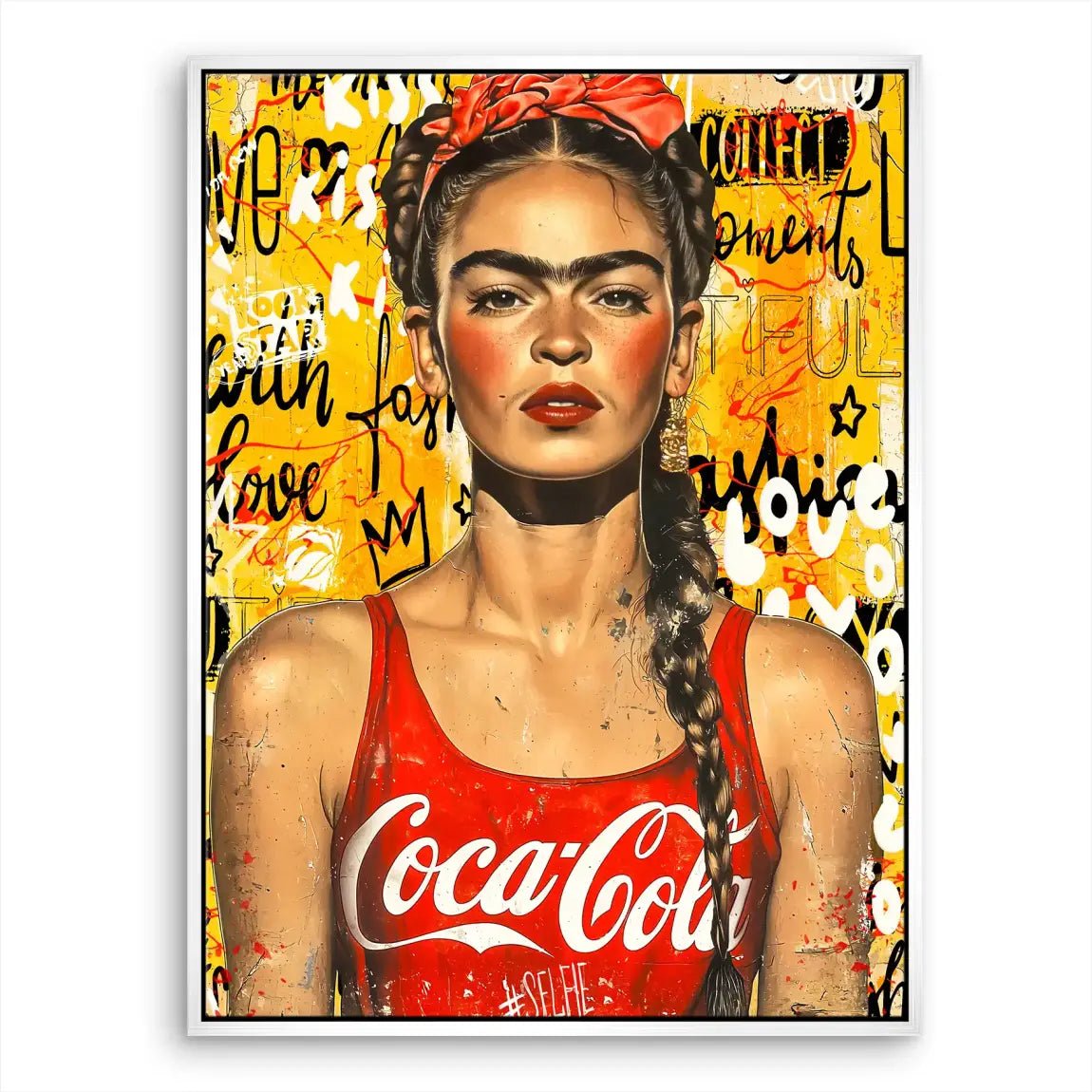 Frida Coke Leinwand Bild INGALERIE