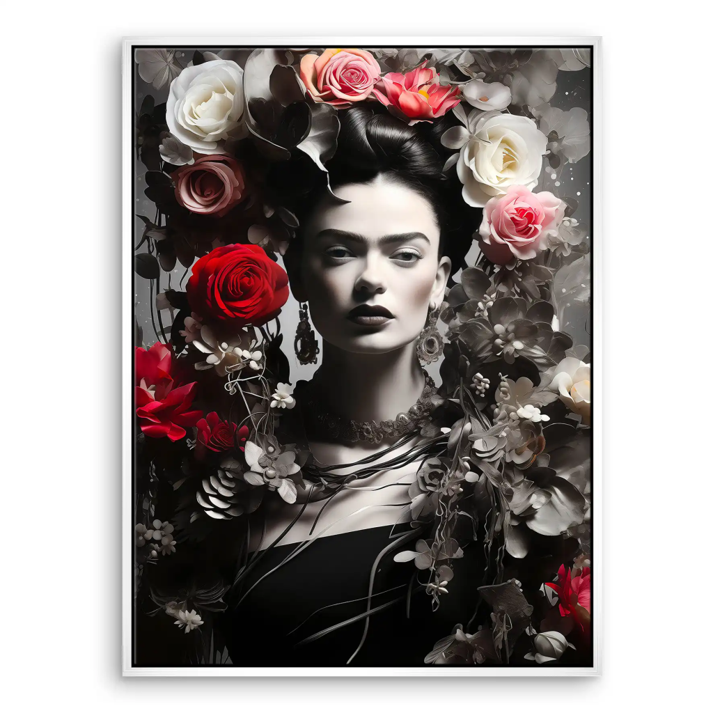 Frida Kahlo Modern Style Leinwand Bild INGALERIE