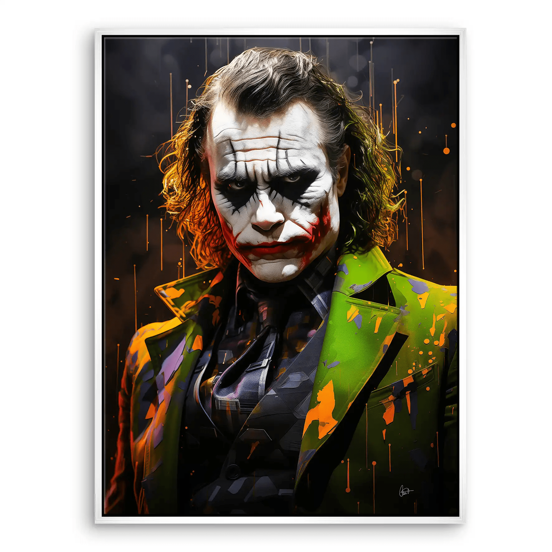 Joker Nr.2 Leinwand Bild INGALERIE