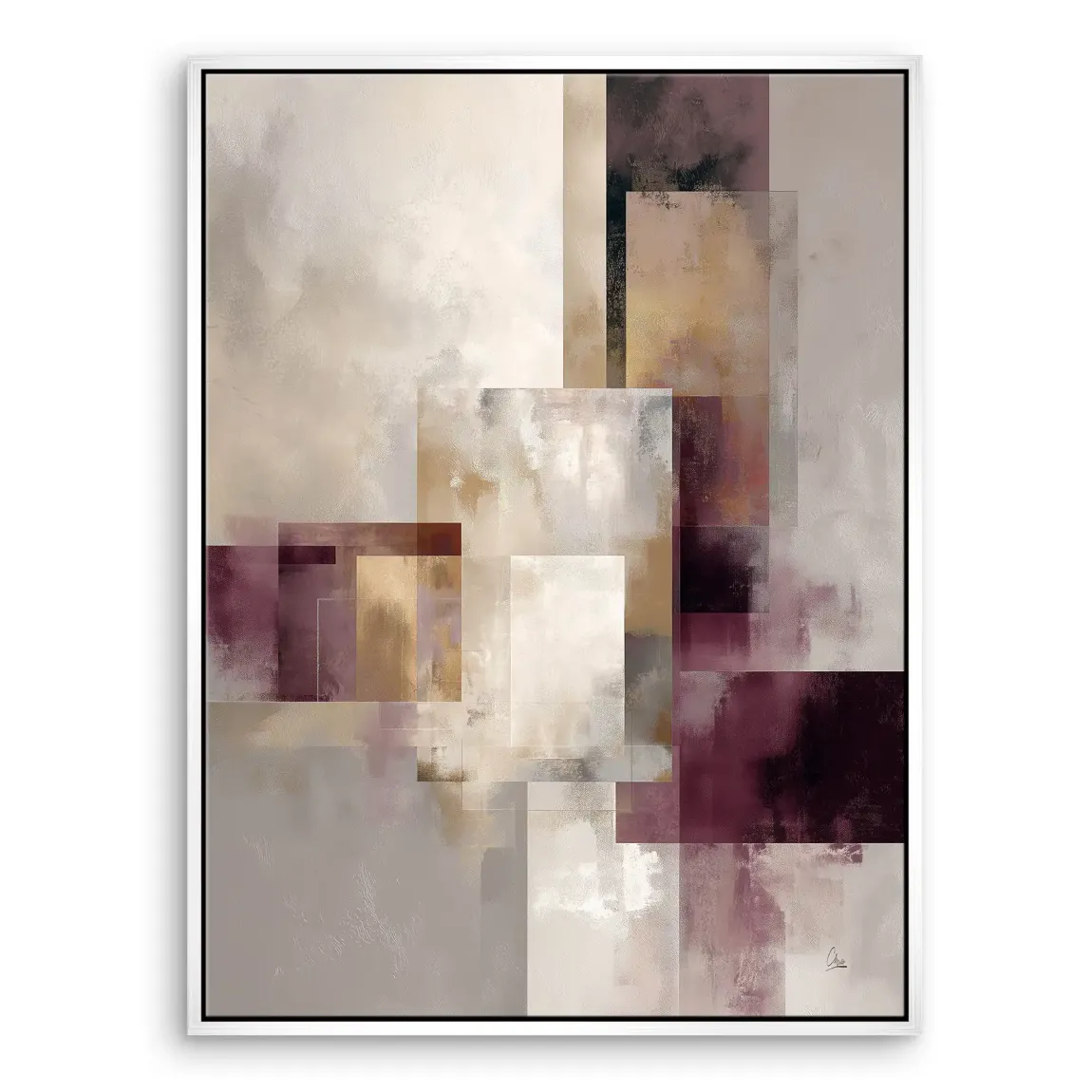 Mystic Geometry Leinwand Bild