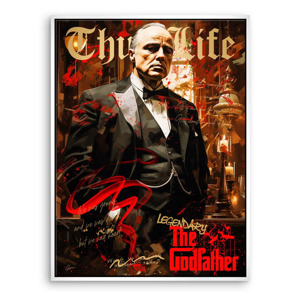 The Godfather Leinwand Bild INGALERIE