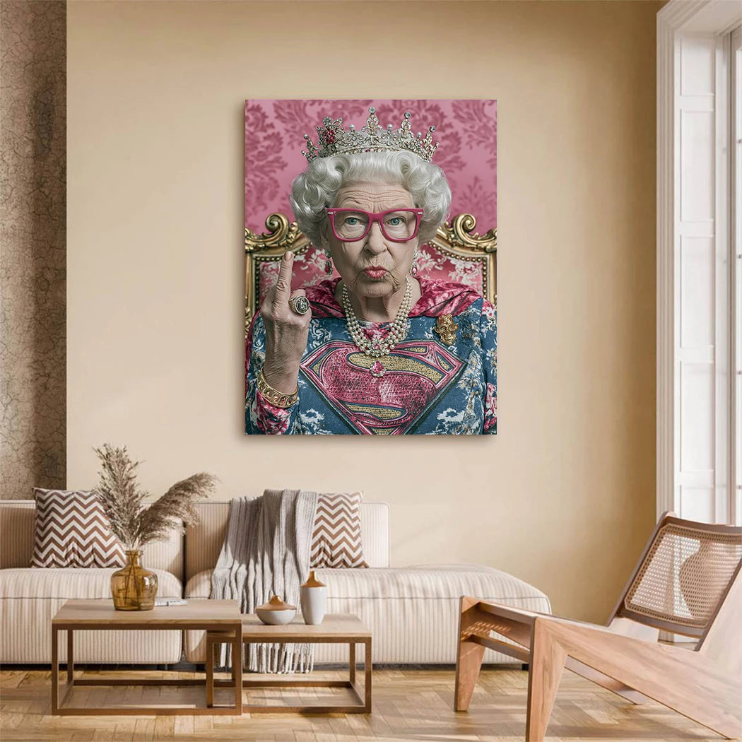 Queen Royale Leinwand Bild