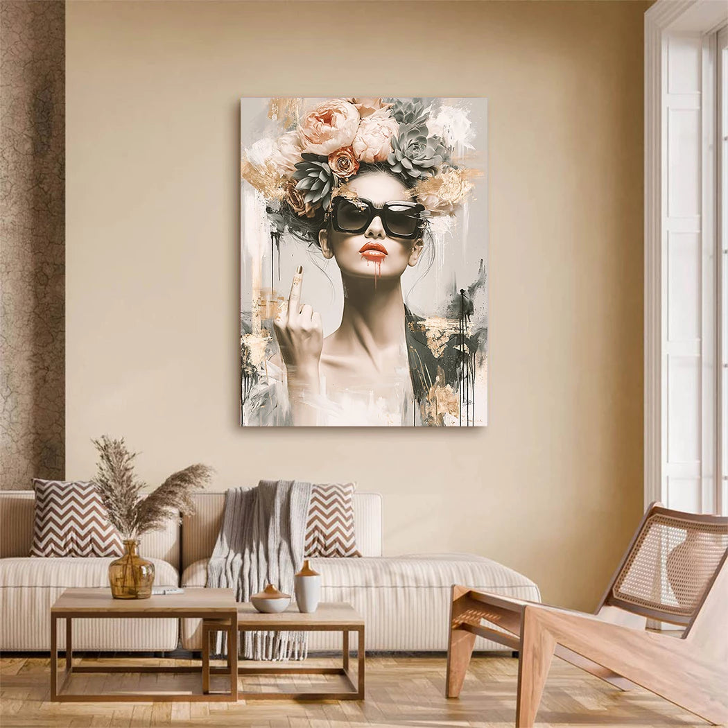 Frida Kahlo Statement Leinwand Bild