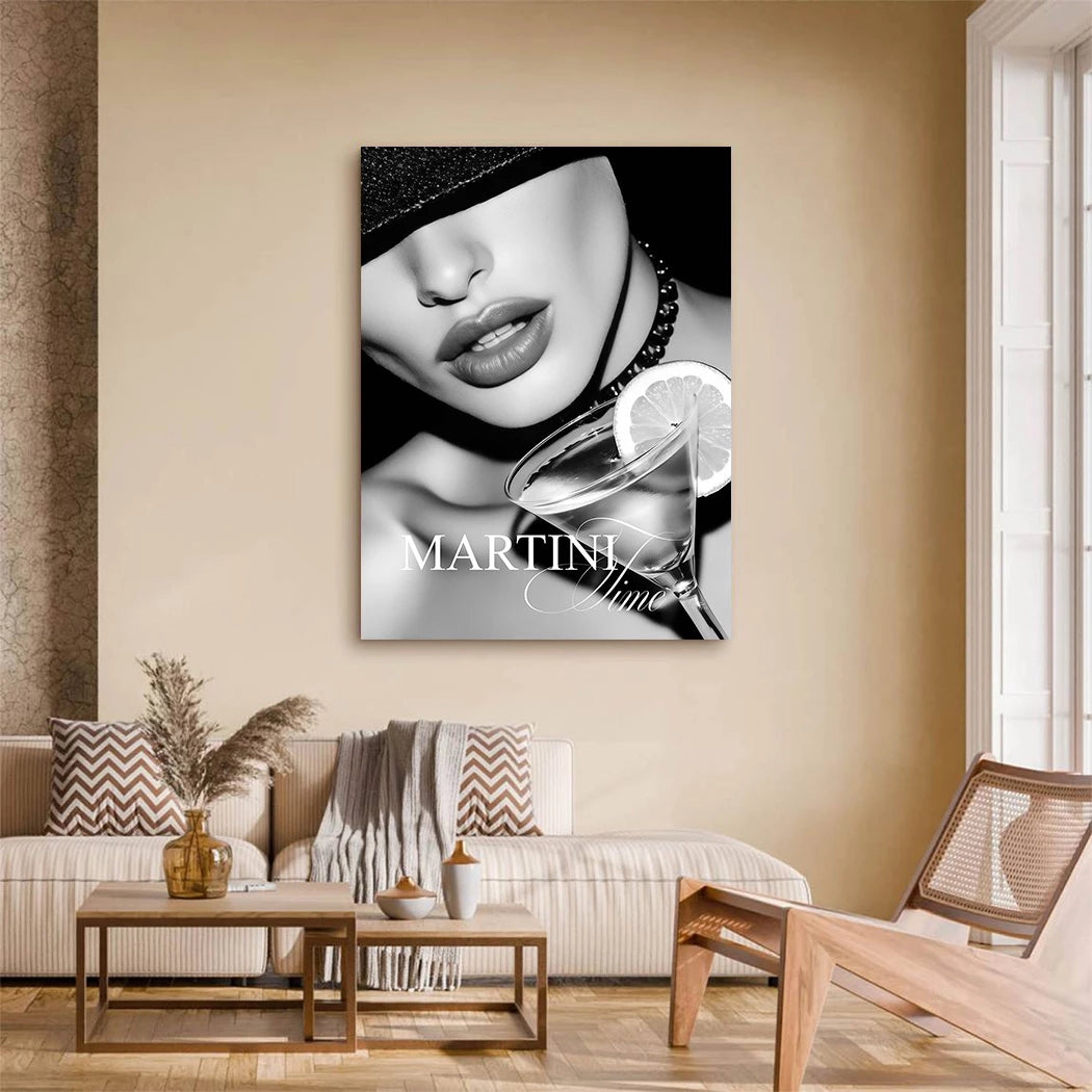 Martini Midnight Acrylglasbild