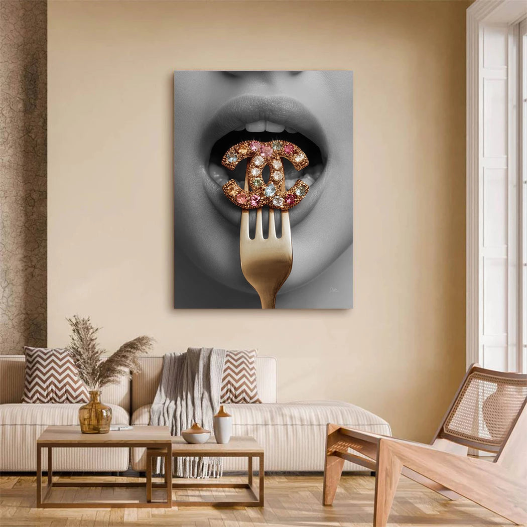Chanel Deluxe Acrylglasbild
